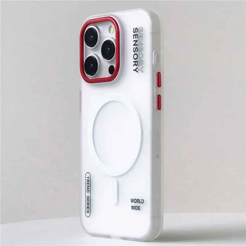 MagArmor MagSafe™ Matte Magnetic Shockproof Case with Metal Lens Guard – For iPhone