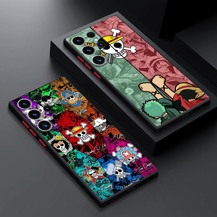 OnePiece Anime TPU Case – Soft Shockproof Cover for Samsung