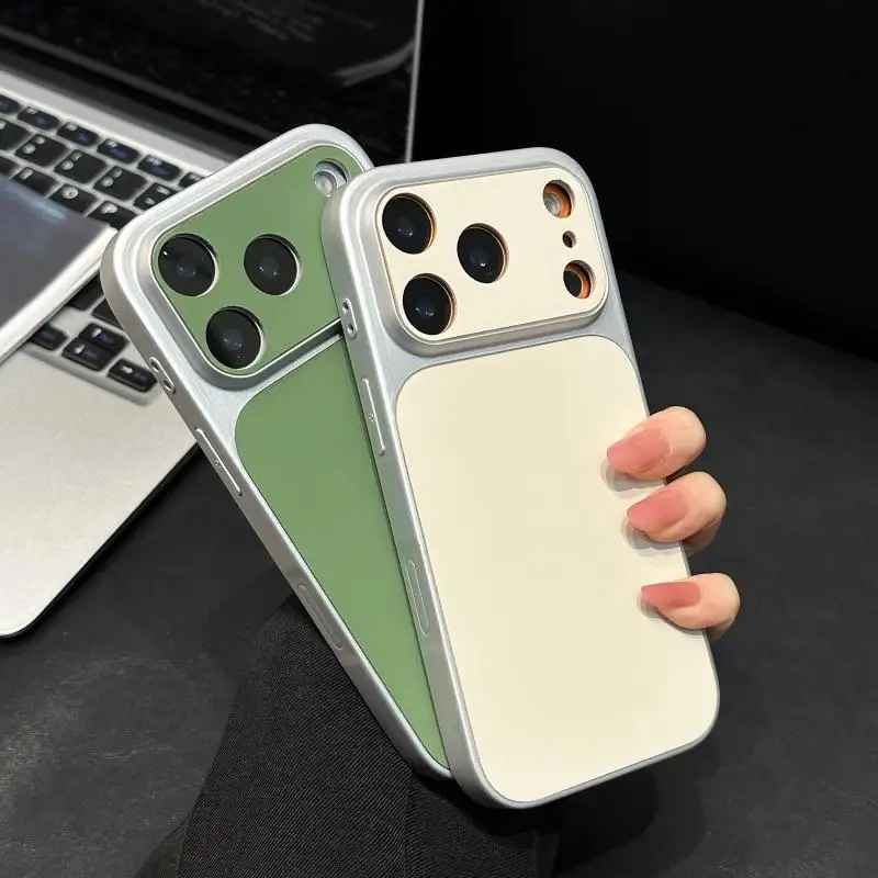 Liquid Leather Texture Coating Case for iPhone