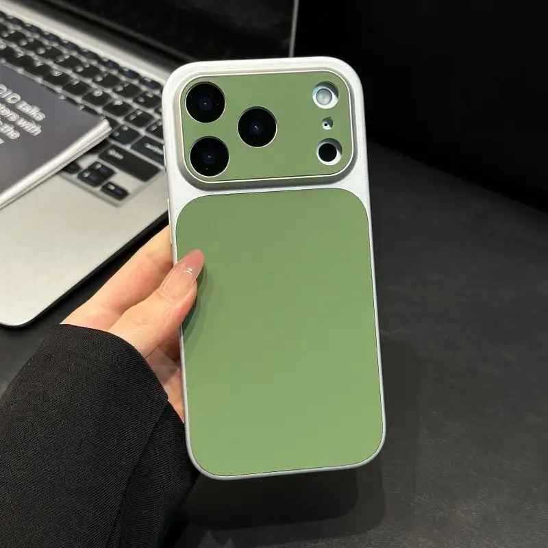 Liquid Leather Texture Coating Case for iPhone