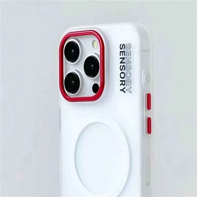 MagArmor MagSafe™ Matte Magnetic Shockproof Case with Metal Lens Guard – For iPhone
