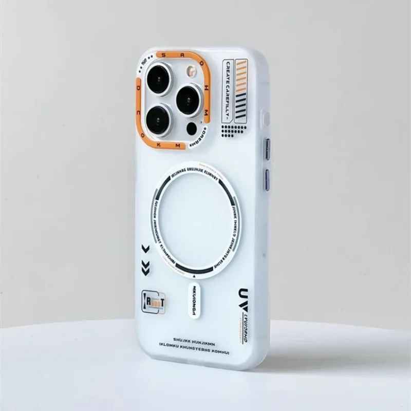 FrostMag Elite™ Matte Magnetic MagSafe Case with Metal Lens Frame & Buttons – For iPhone
