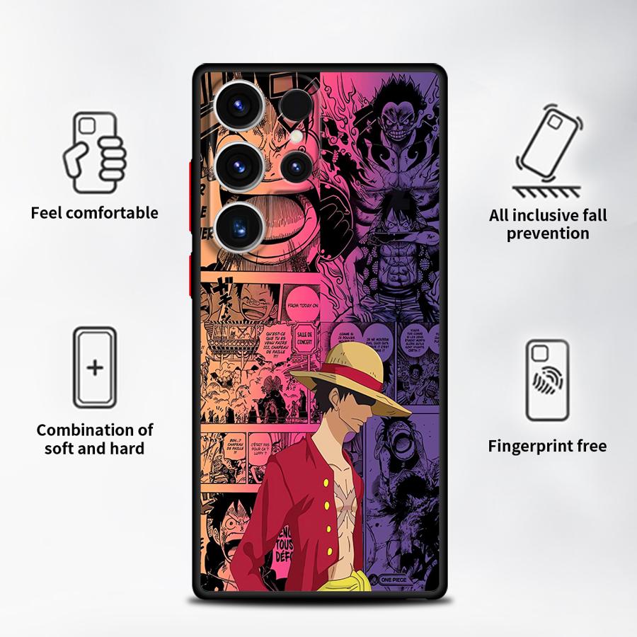 OnePiece Anime TPU Case – Soft Shockproof Cover for Samsung