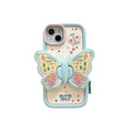 Kawaii 3D Butterfly Cartoon Soft Silicone Case for iPhone – Cute Durable Cover