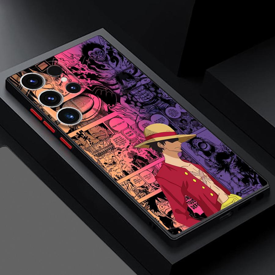OnePiece Anime TPU Case – Soft Shockproof Cover for Samsung