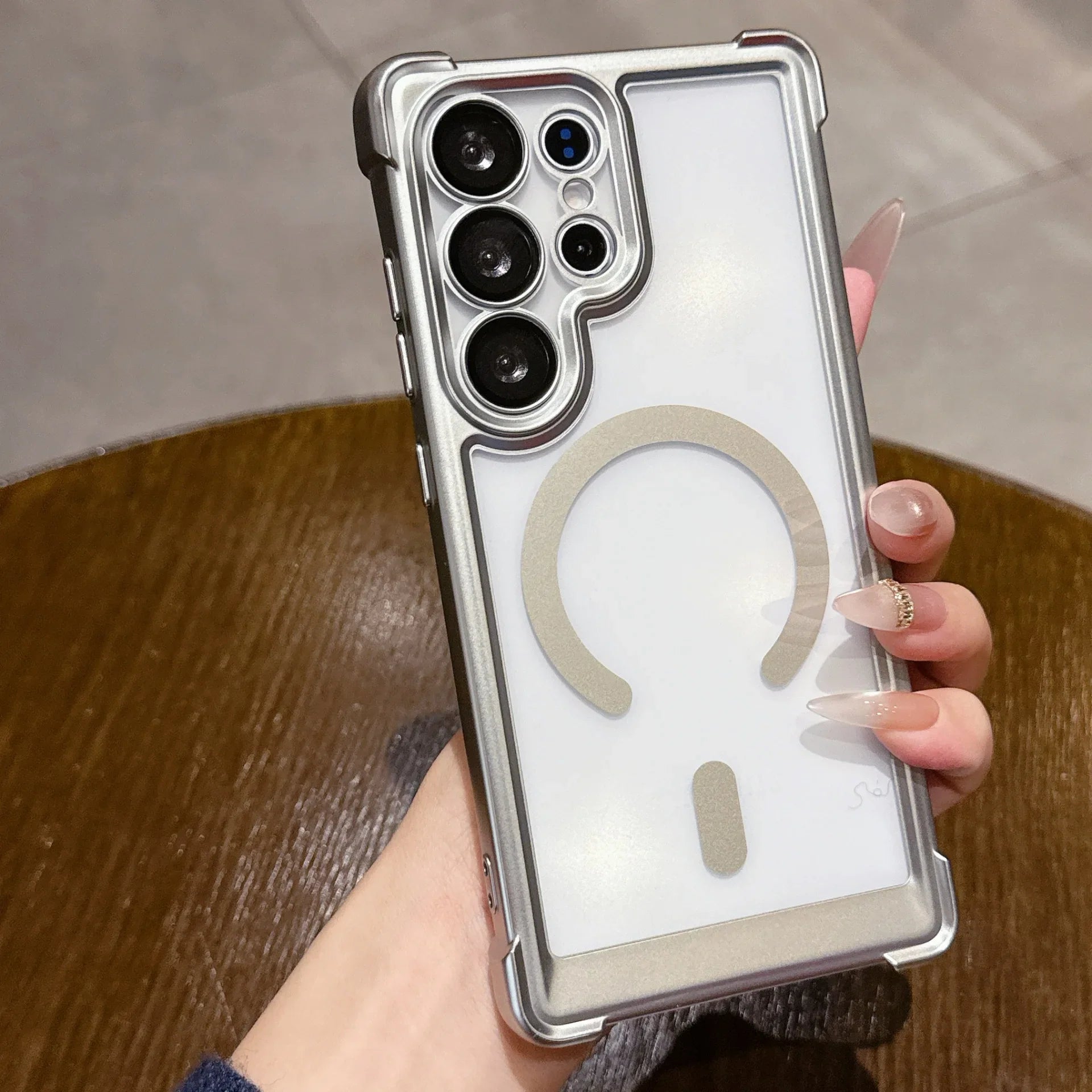 Magnetic Wireless Charging Case for Samsung