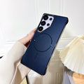 Japanese & Korean AG Fine Sand Magnetic Suction Case for Samsung – Matte Shockproof Magnetic Cover