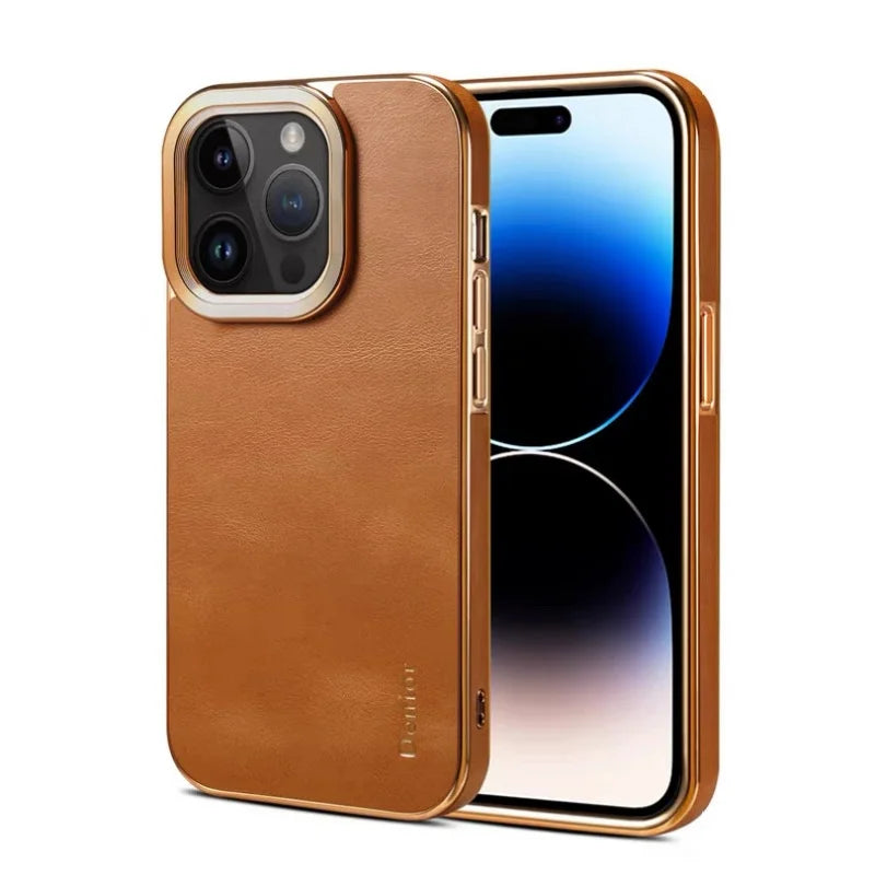 TPU Soft Plating Frame Shockproof Back Cover