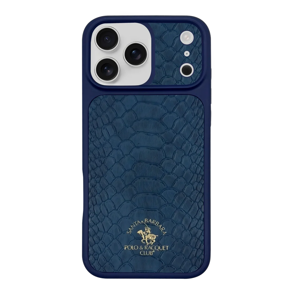 POLO Pure Color Portrait Design Magnetic PU Leather Shockproof Phone Case for 17 Pro