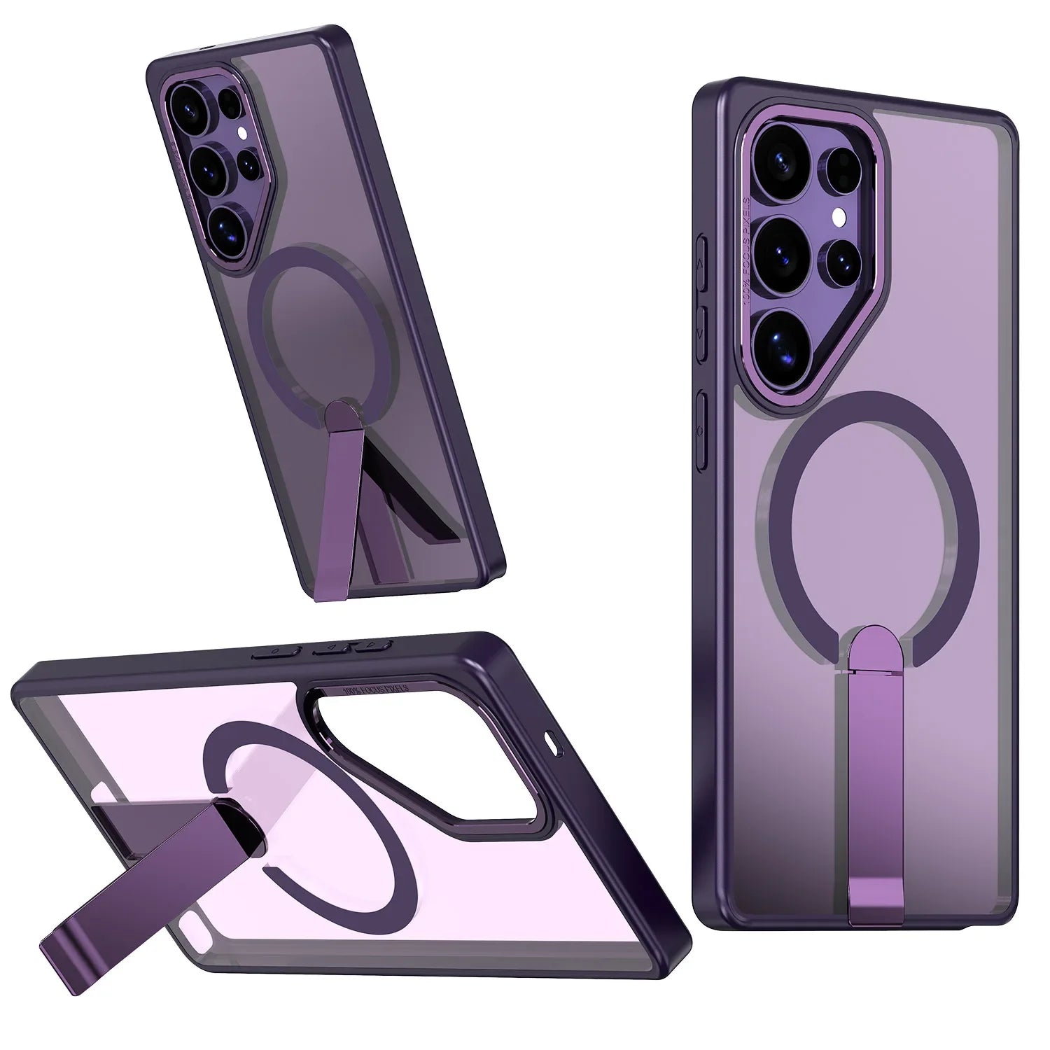 Luxury Matte Magnetic Shockproof Phone Case