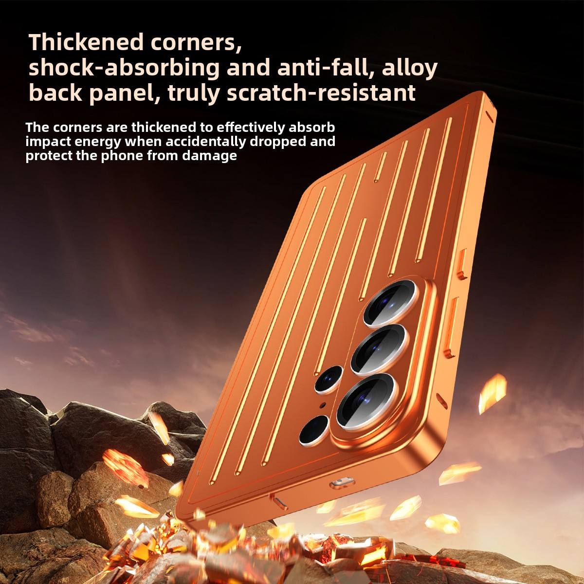 FrostArmor Alloy Case – Shockproof Aluminum Bumper Cover for Samsung & iPhone