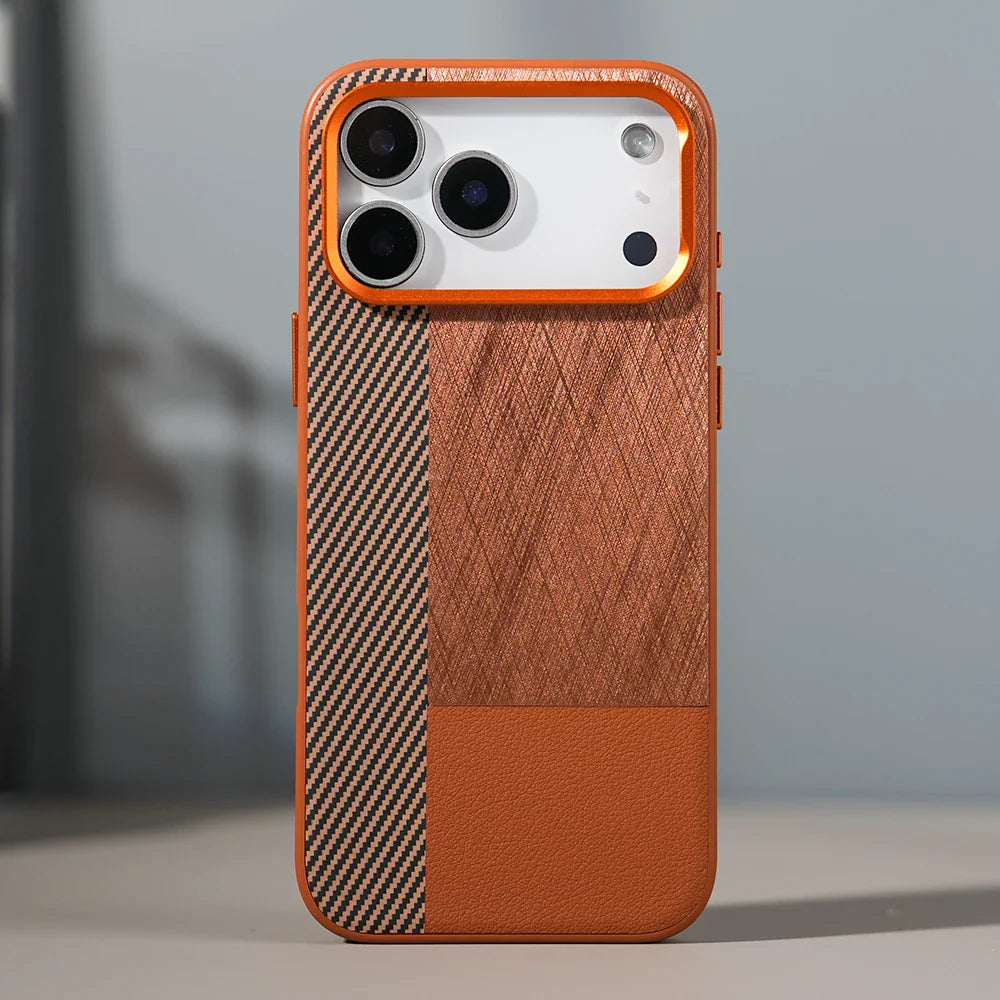 Luxury Leather Phone Case for iPhone & Samsung
