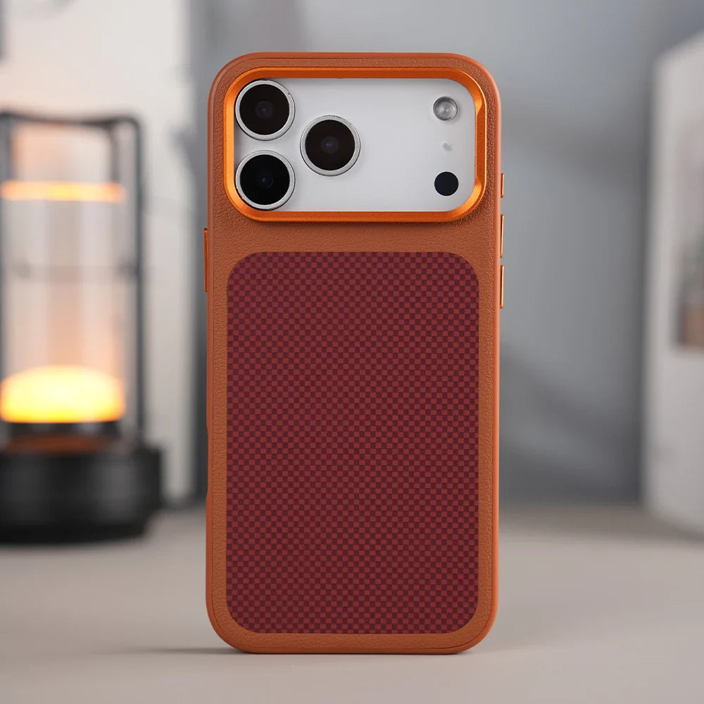 Joyporodo L159 Plaid Leather Phone Case iphone and samsung