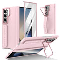 Phone Case Kickstand Lens Protection Silicone Wrist Strap Screen Protector