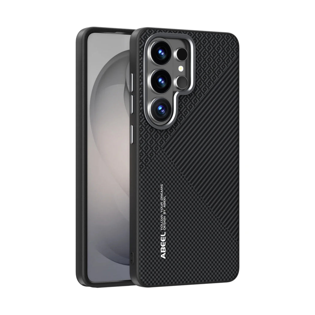 Luxury Magnetic Carbon Fiber Case for Samsung Galaxy