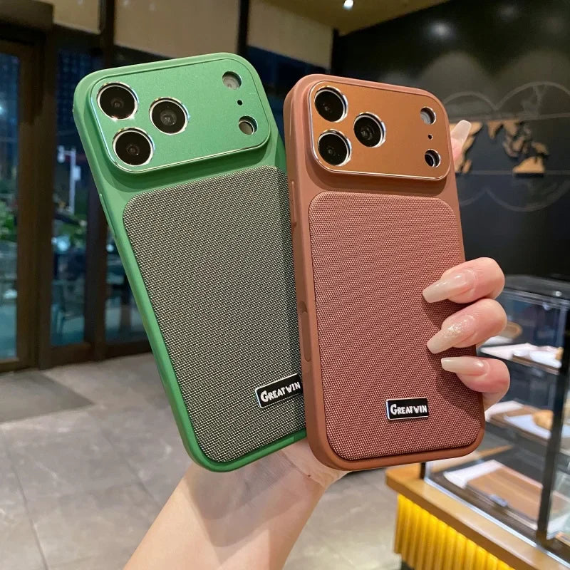 Woven Magnetic iPhone Cases for Pro Max Series