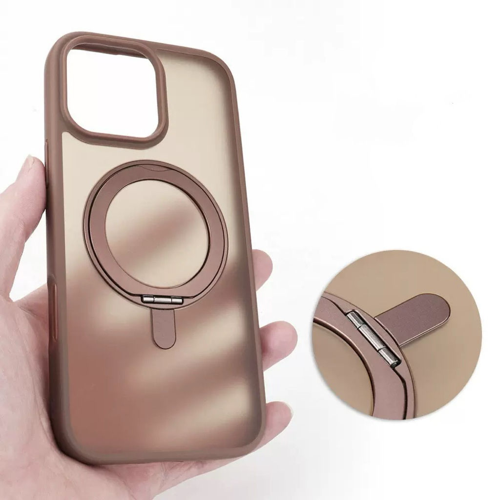 MagnaSpin 360™ Rotating Magnetic Phone Case with Metal Stand