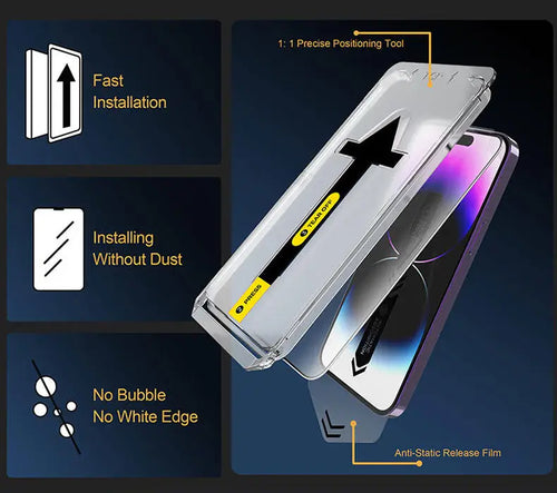 28° Anti-Spy Tempered Glass for iPhone And Samsung