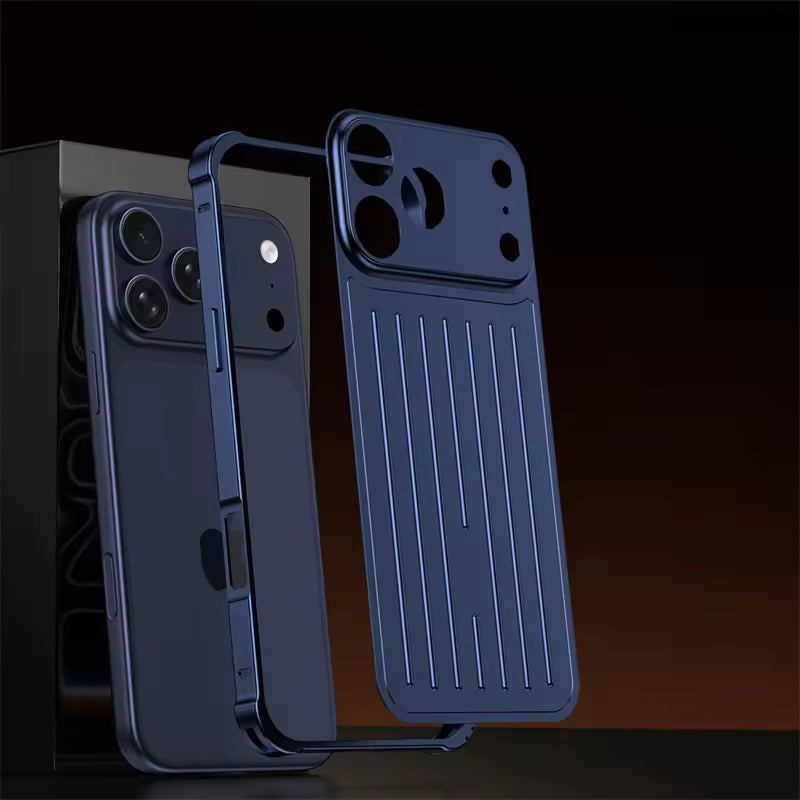 FrostArmor Alloy Case – Shockproof Aluminum Bumper Cover for Samsung & iPhone