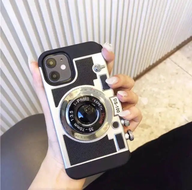 Luxury 3D Camera Phone Case for Samsung