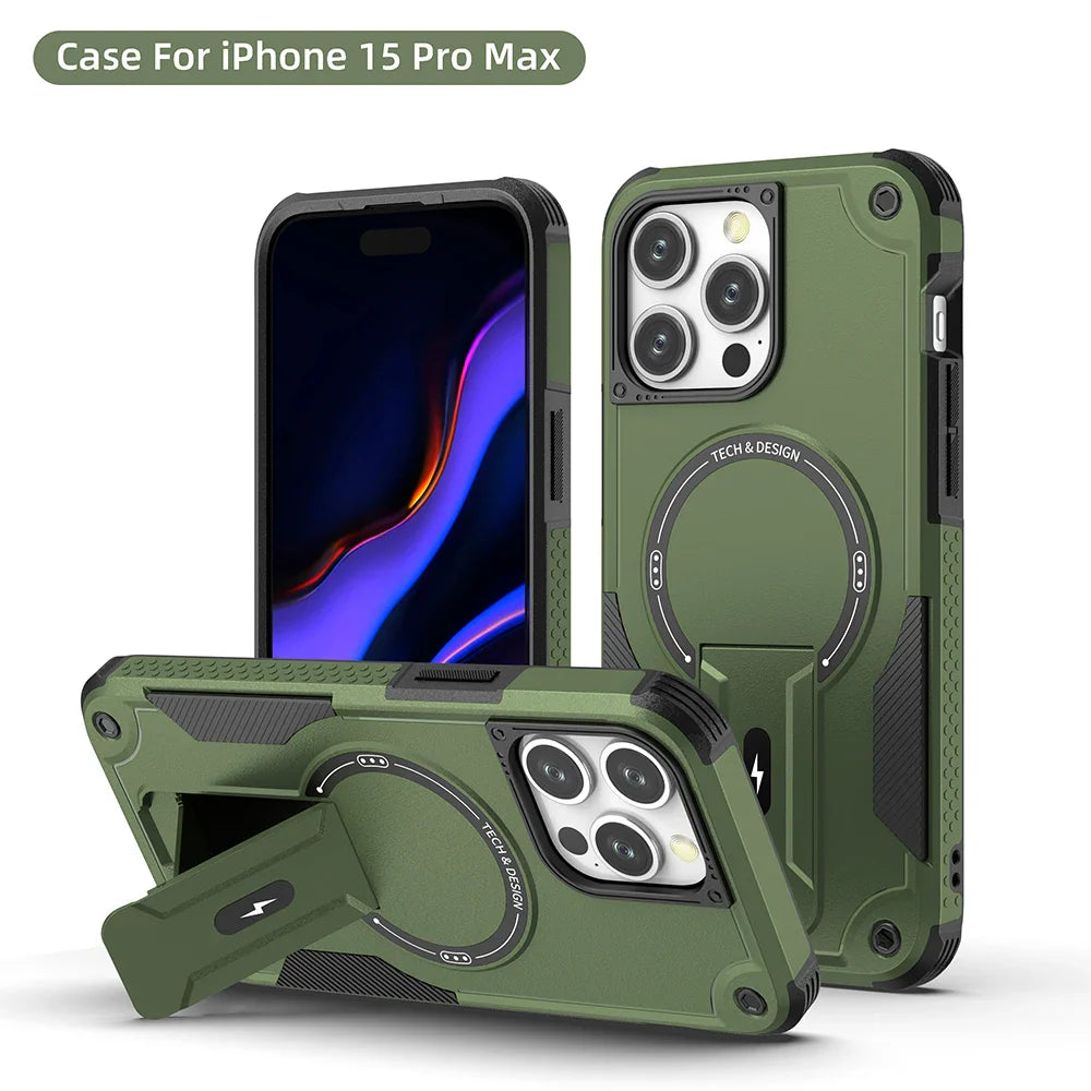 Hybrid 2-in-1 Waterproof Case for iPhone 17 Pro Max