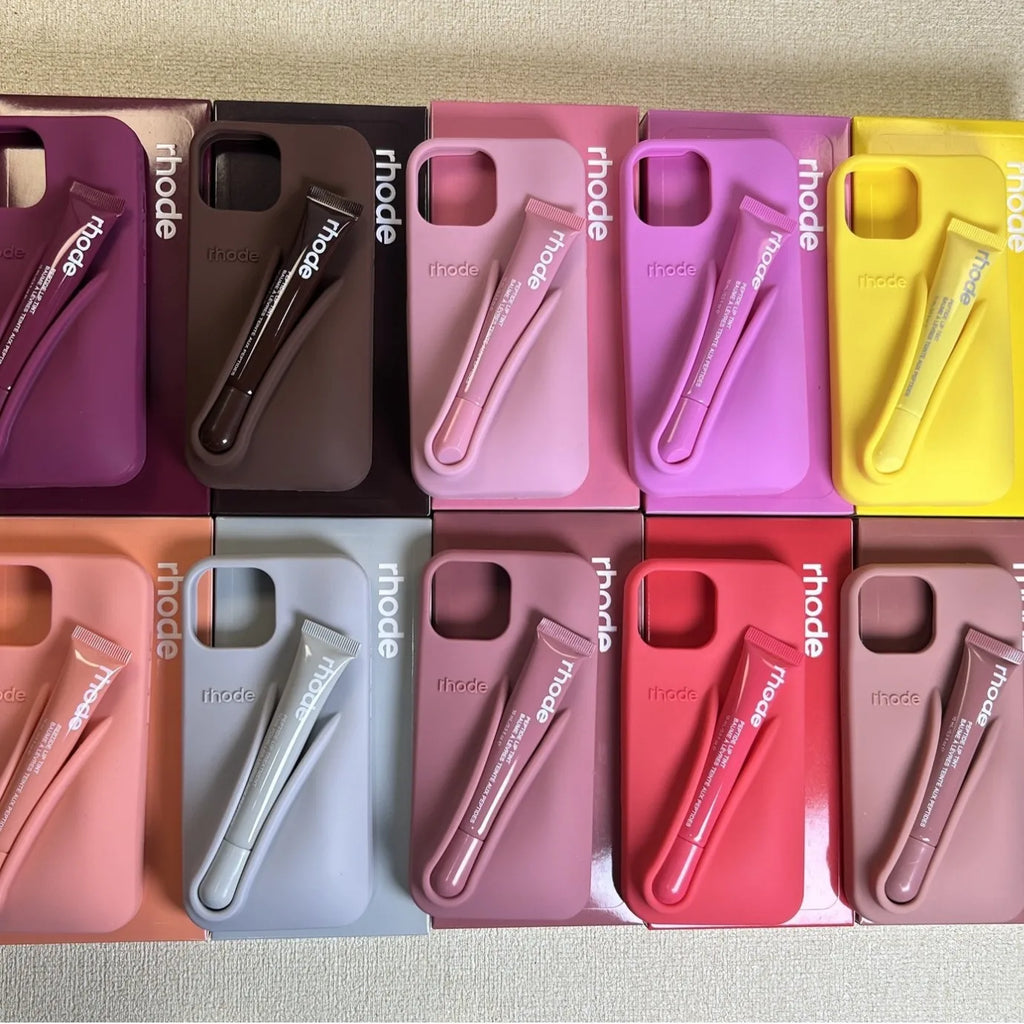 Elegant Lip Gloss Silicone Case for girls