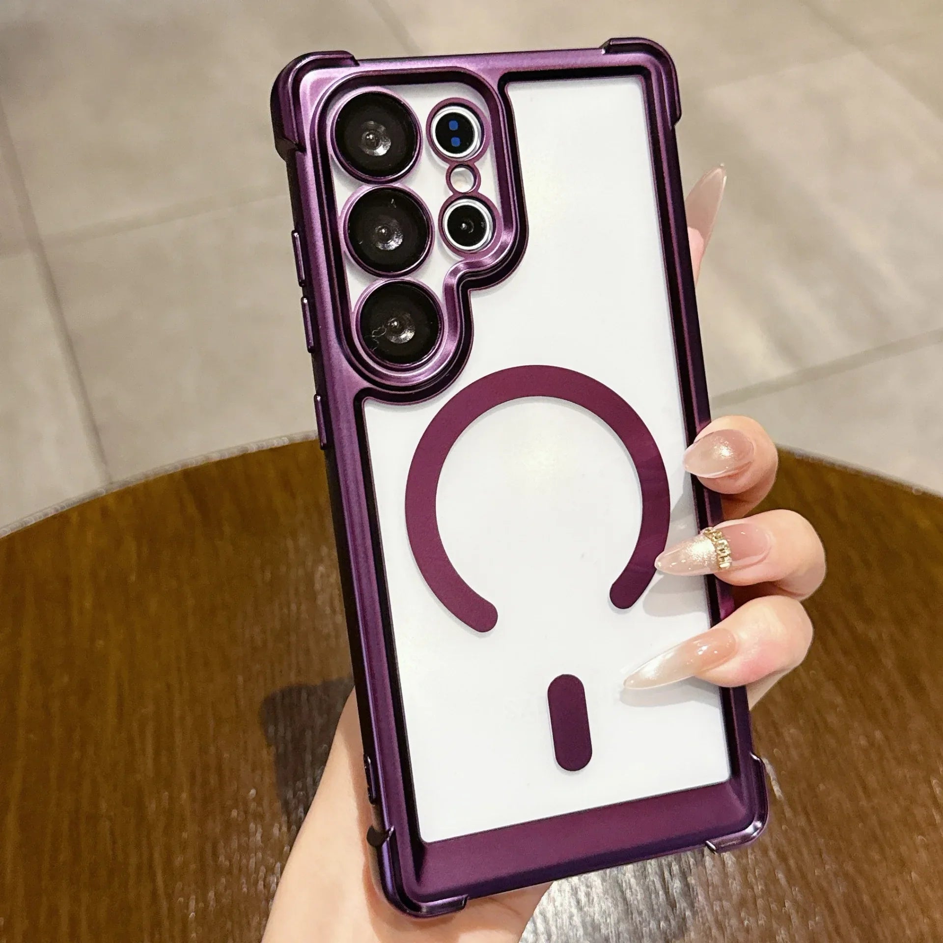 Magnetic Wireless Charging Case for Samsung