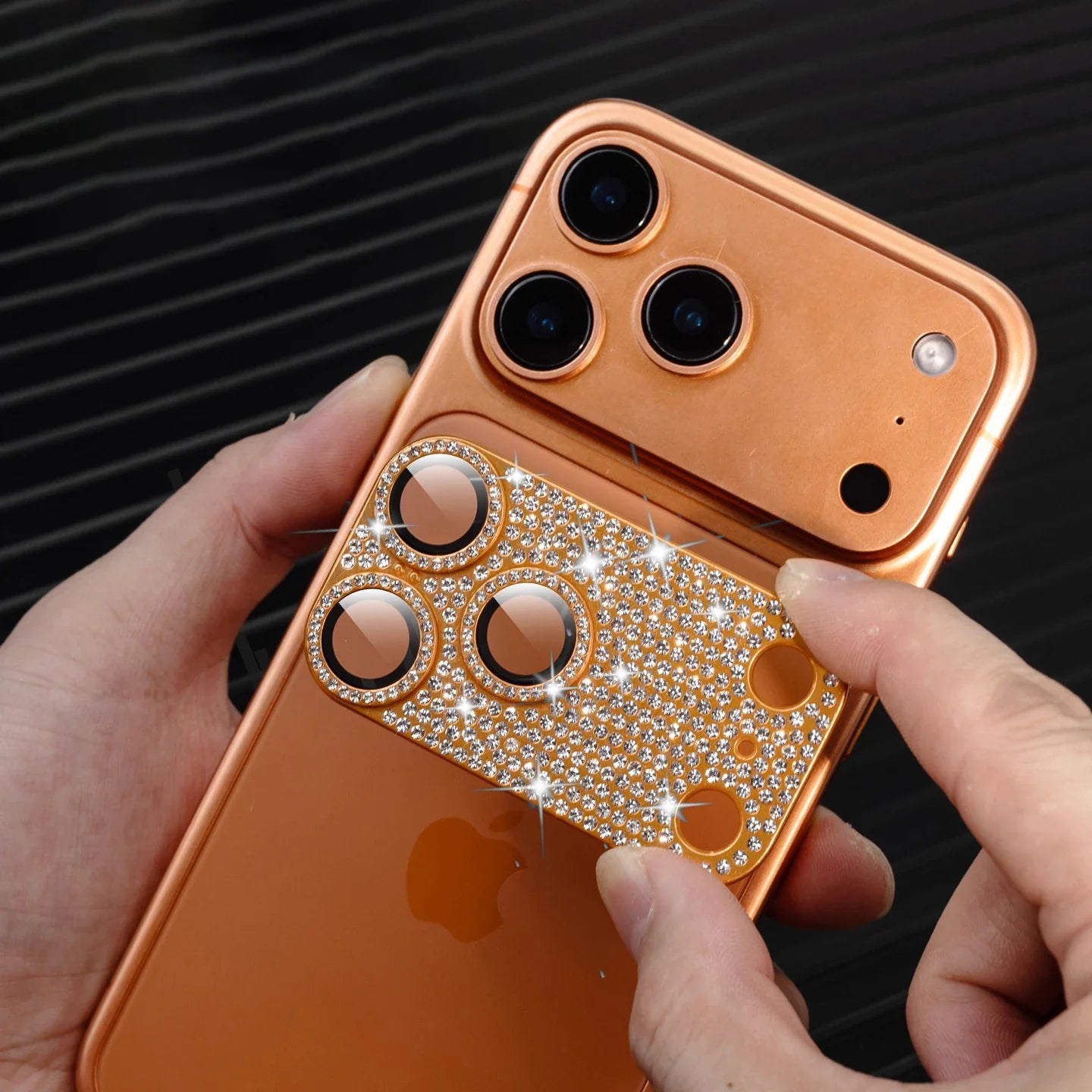 Diamond Glitter Lens Protector for iPhone
