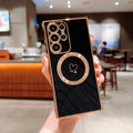 Cute Love Heart Magnetic Charging Case – Soft Silicone Shockproof Cover