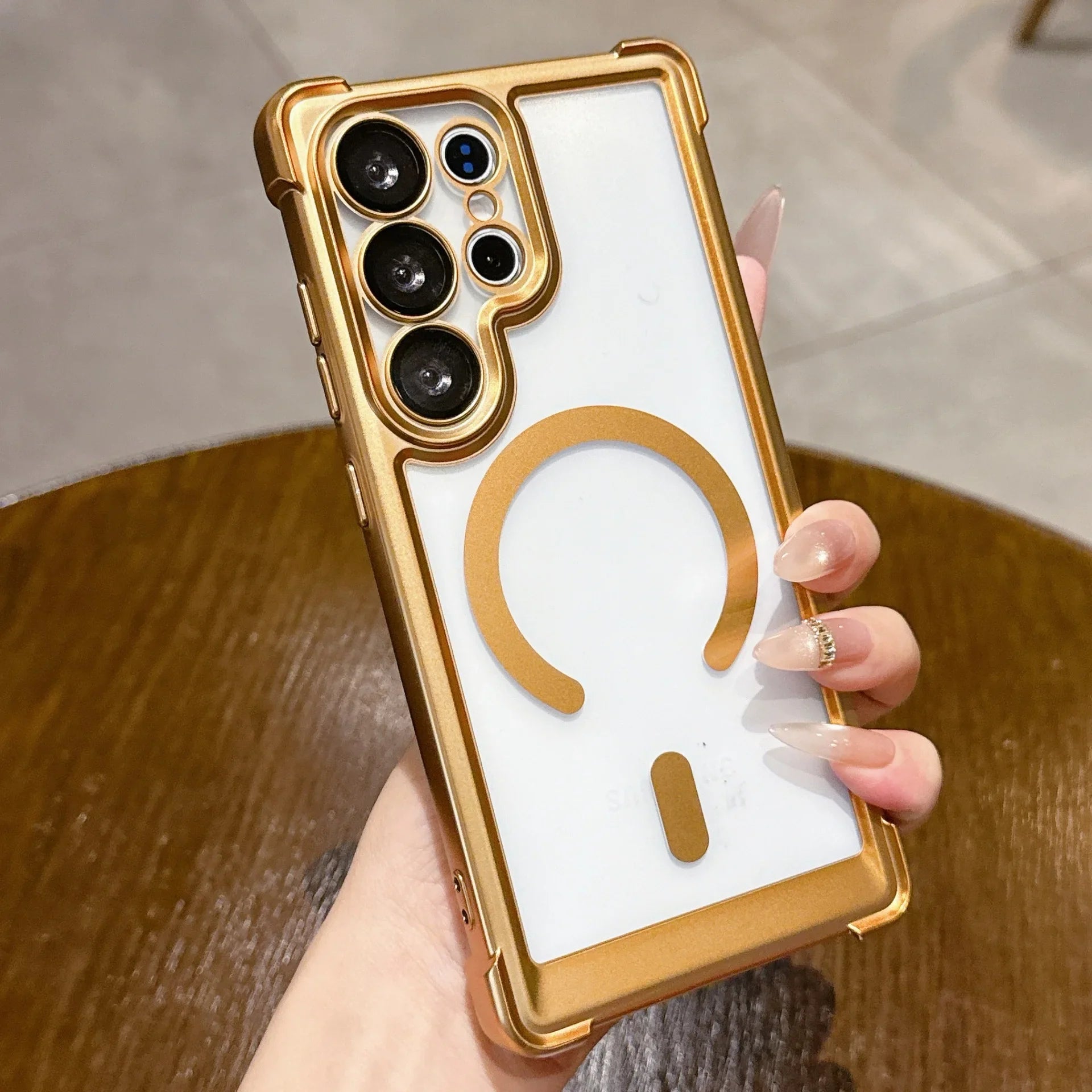 Magnetic Wireless Charging Case for Samsung