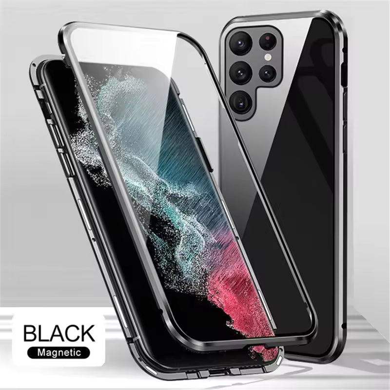 Samsung Anti-Peeping Magnetic Metal Case