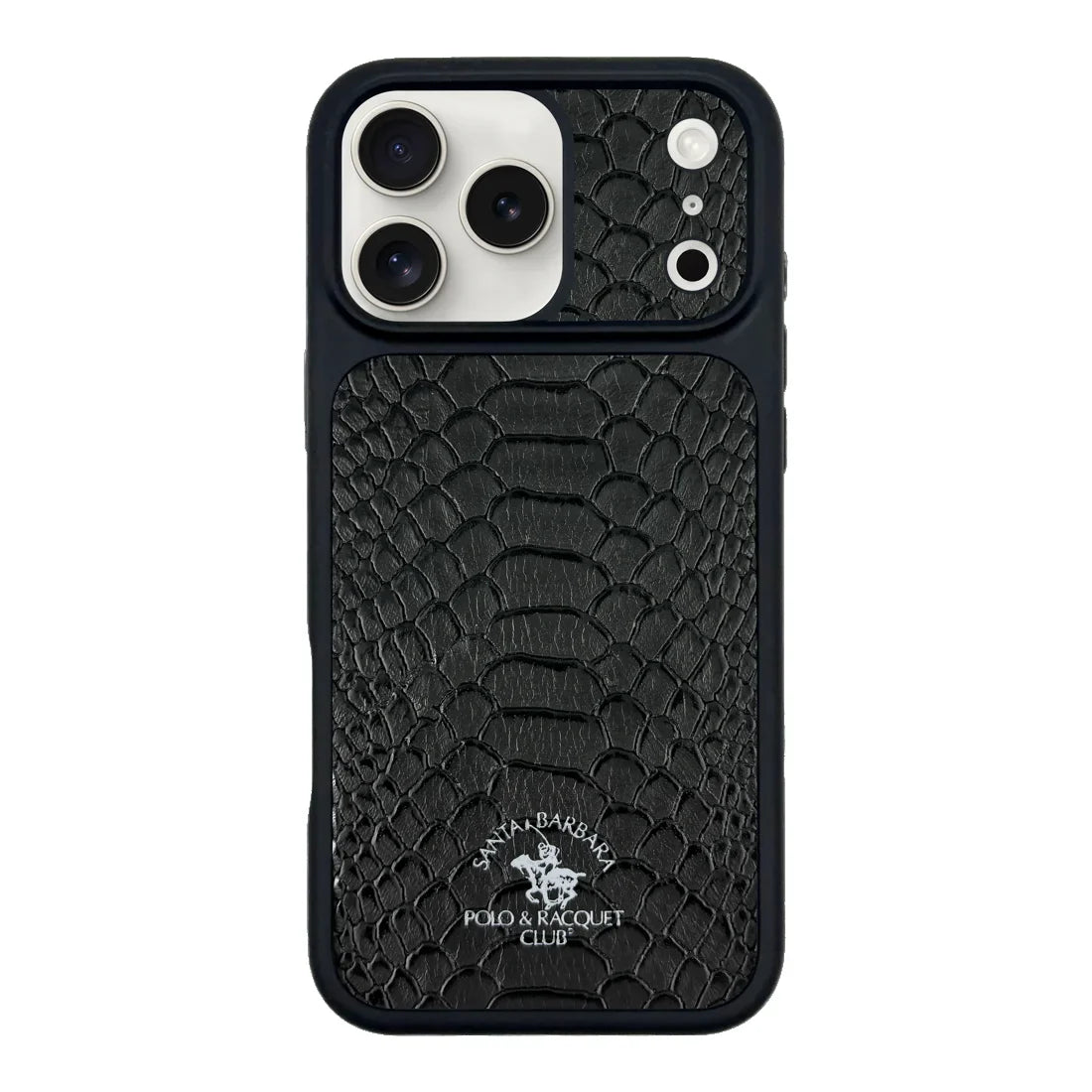 POLO Pure Color Portrait Design Magnetic PU Leather Shockproof Phone Case for 17 Pro