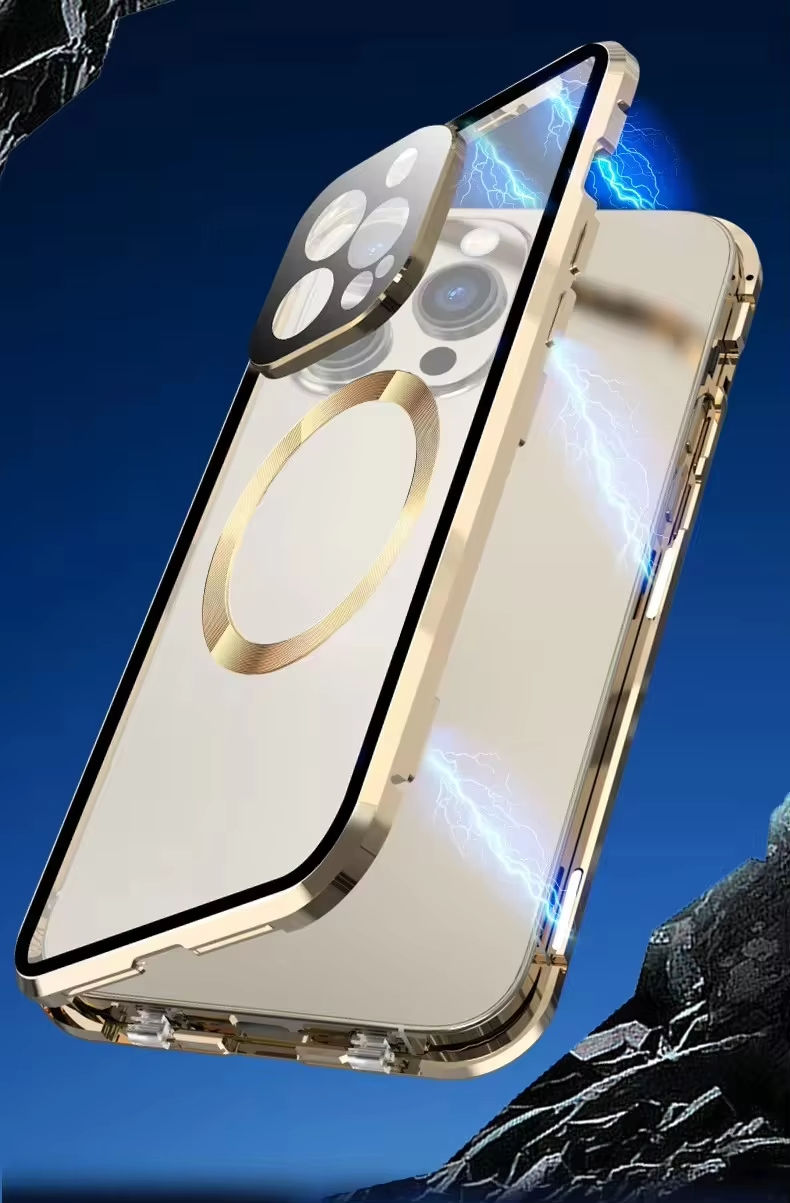 Premium Aluminum Alloy Full-Body Protection for iPhone