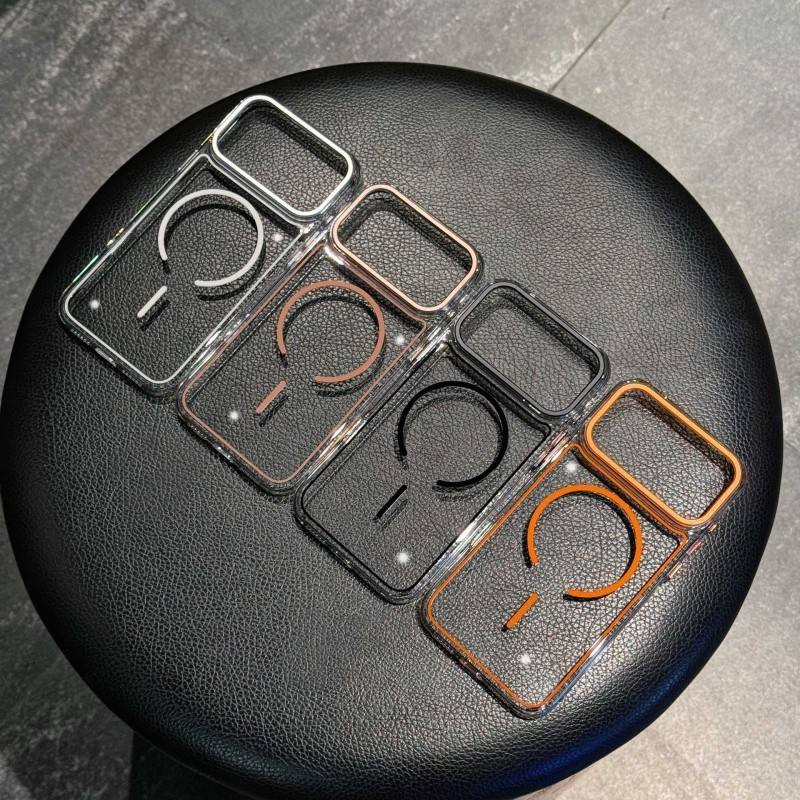 Ultra Thin Transparent Magnetic Case for iPhone
