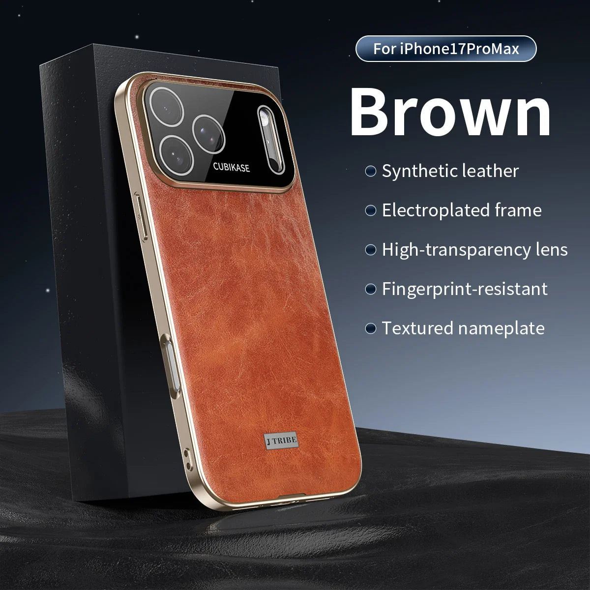 New Electroplating Oil Wax Crazy Horse Hide Leather Phone Case