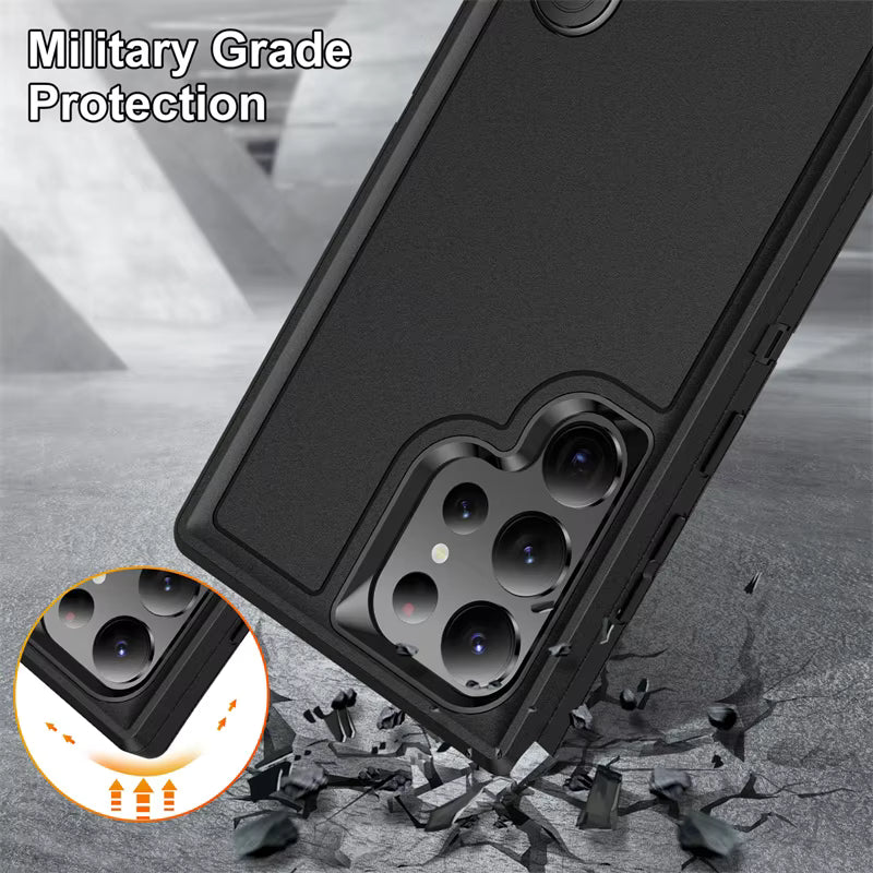 Rugged Kickstand Case for Samsung Galaxy A and S Series 5G/4G Models