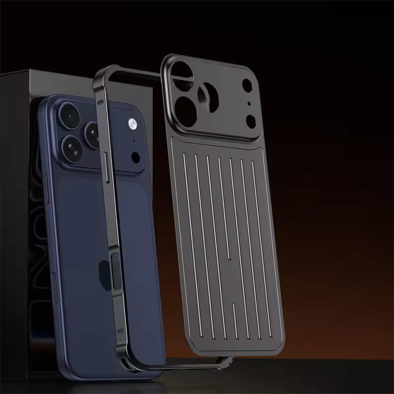 FrostArmor Alloy Case – Shockproof Aluminum Bumper Cover for Samsung & iPhone