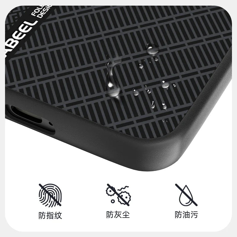 Luxury Magnetic Carbon Fiber Case for Samsung Galaxy
