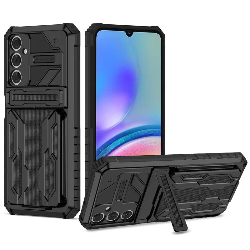 Samsung Galaxy Armor Case with Stand & Card Slot