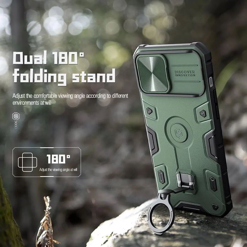 Nillkin CamShield Armor Pro Slide Camera Protect Magnetic Mobile Phone Case