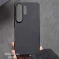 GeoStripe Matte Case – Slim Clear Geometric Cover for Samsung S26 Ultra