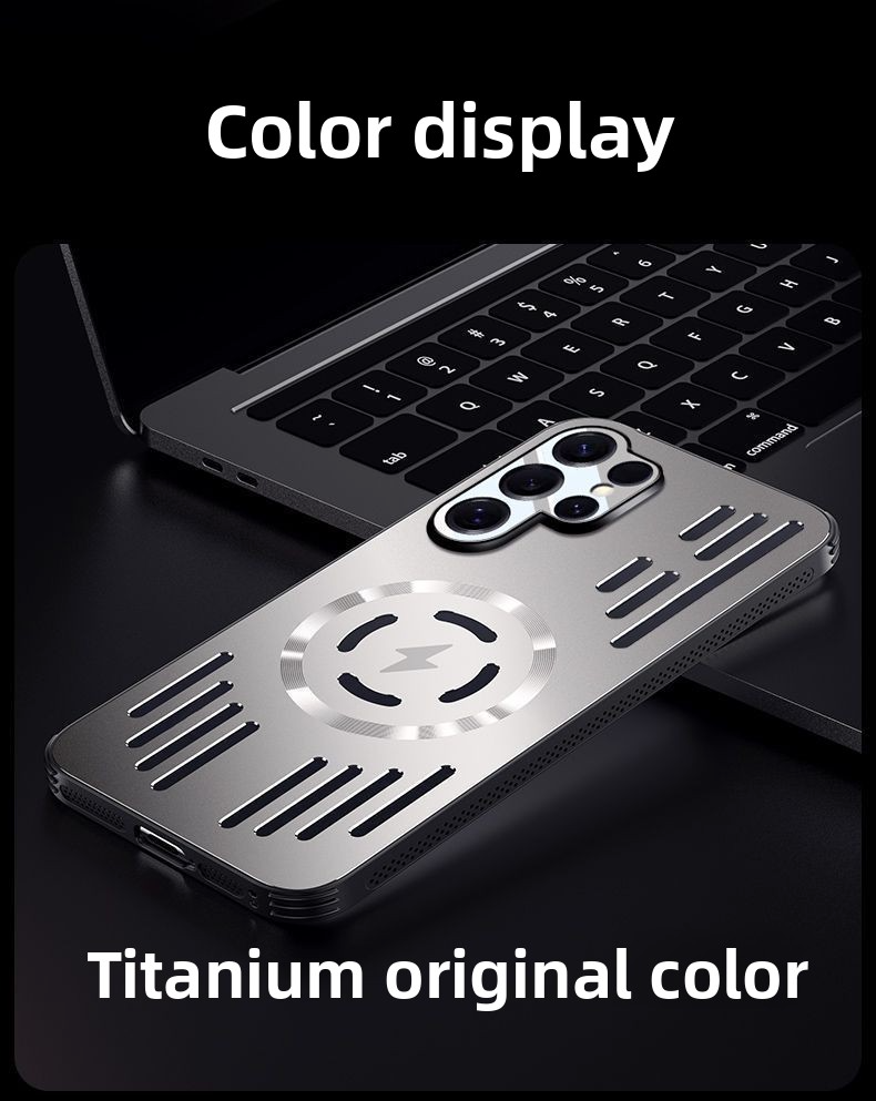 ThermoShield MagCase – Heat Dissipation Magnetic Hard Cover for Samsung S26 Ultra